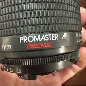 Promaster Aspherical AF 28-80mm 1:3.5-5.6 Lens Tested And Working